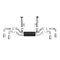 Afe Stainless Steel, With Muffler, 3 Inch To 2-1/2 Inch Diameter Pipe, Dual Exhaust With Quad Exit 49-34127-P - alternate 2